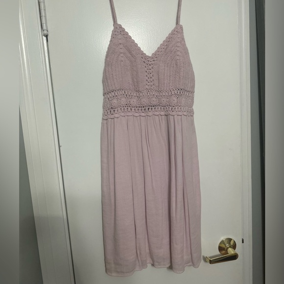 Abercrombie & Fitch Dresses & Skirts - Crochet top with float bottom (pastel pink)